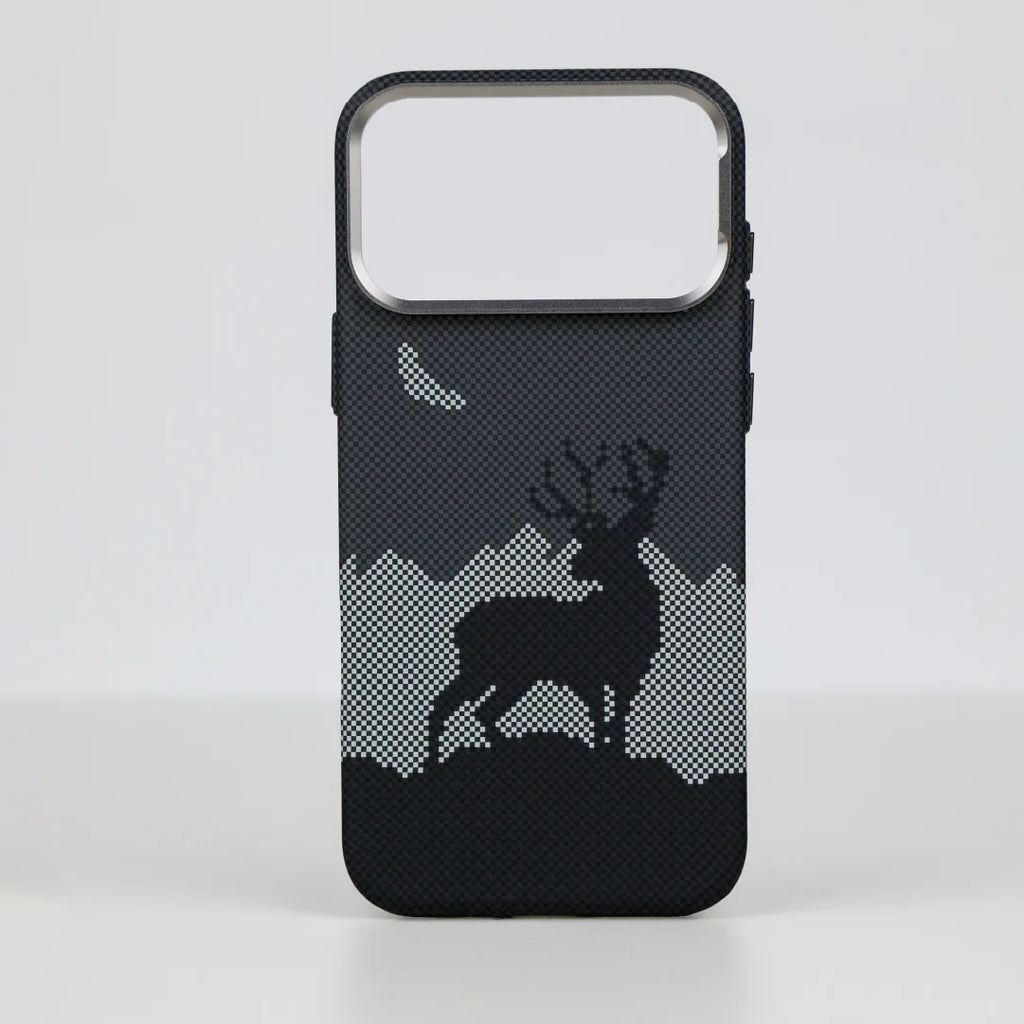 LZEL MagCarbon Deer Cover for iPhone 17 Pro