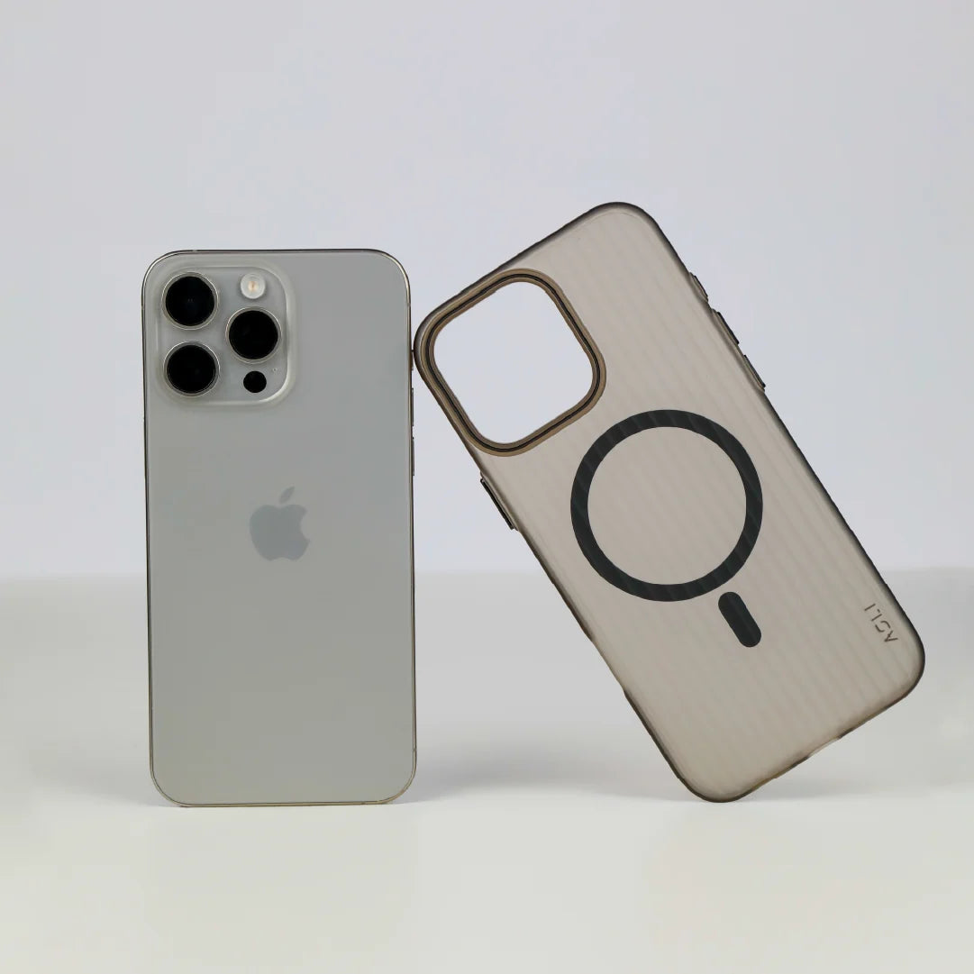 ASLI Corrugatedmag Wave Refined Magsafe Case With Enhanced Camera Protection Case  For iPhone 16 Pro Max