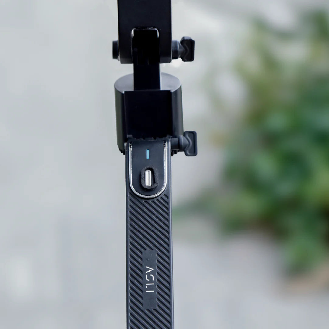 Asli Global Selfynix One Selfie Stick Extendable up to 220cm with Wireless Remote & Tripod Stand