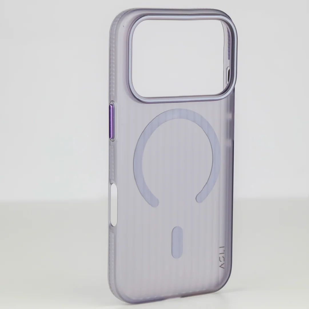 ASLI Corrugatedmag Wave Refined Magsafe Case With Enhanced Camera Protection Case For iPhone 17 Pro Max