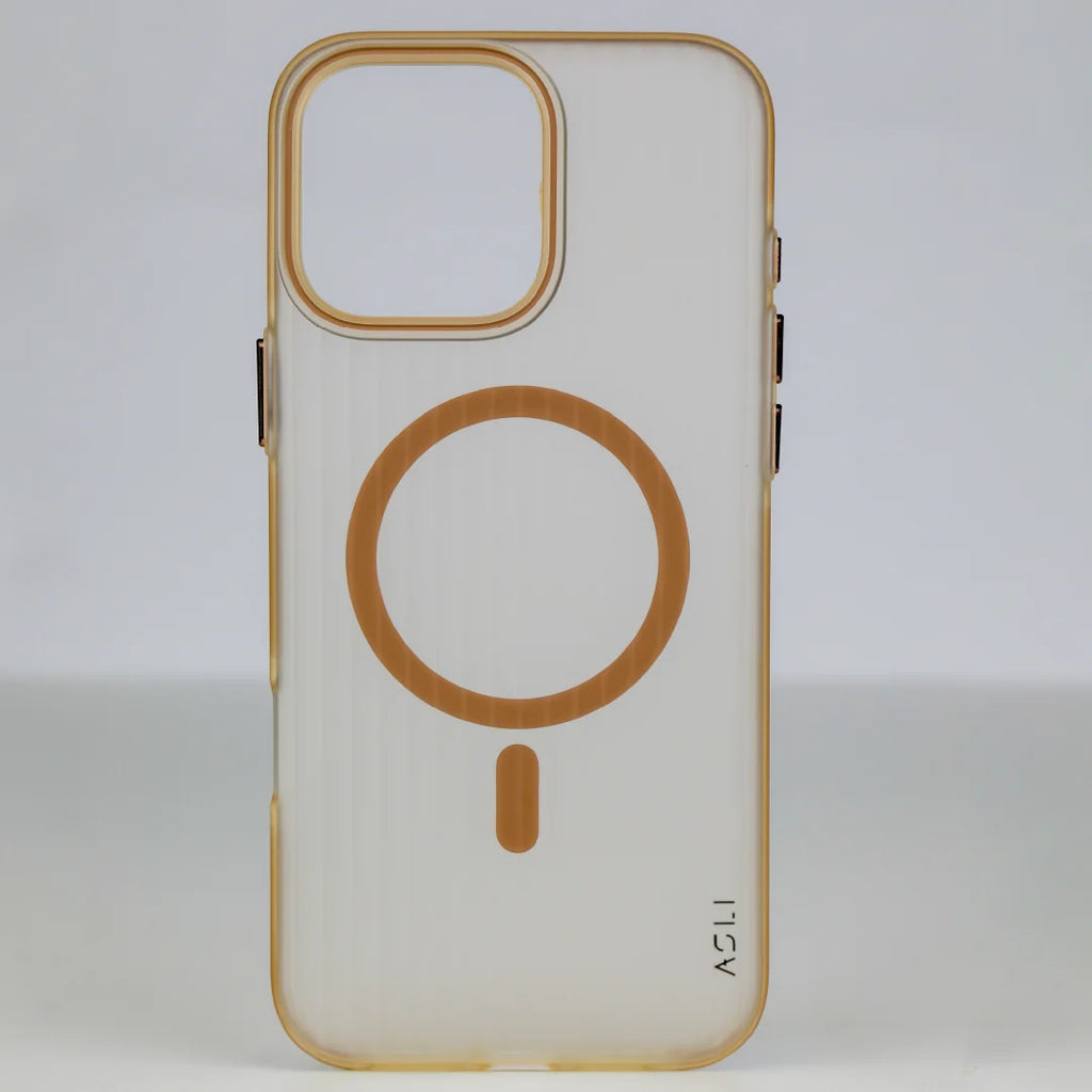 ASLI Corrugatedmag Wave Refined Magsafe Case With Enhanced Camera Protection Case  For iPhone 16 Pro Max