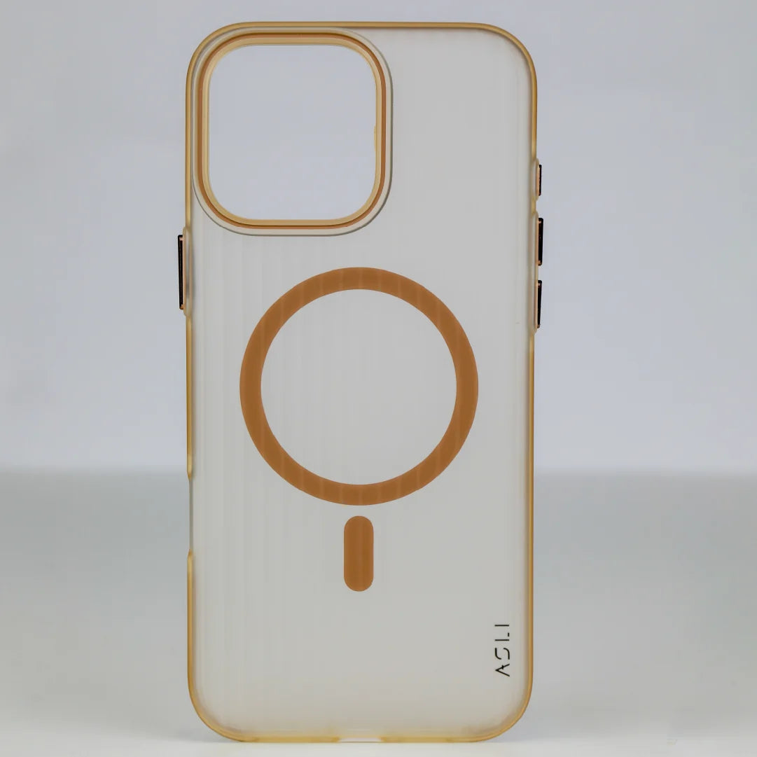 ASLI Corrugatedmag Wave Refined Magsafe Case With Enhanced Camera Protection Case  For iPhone 16 Pro Max