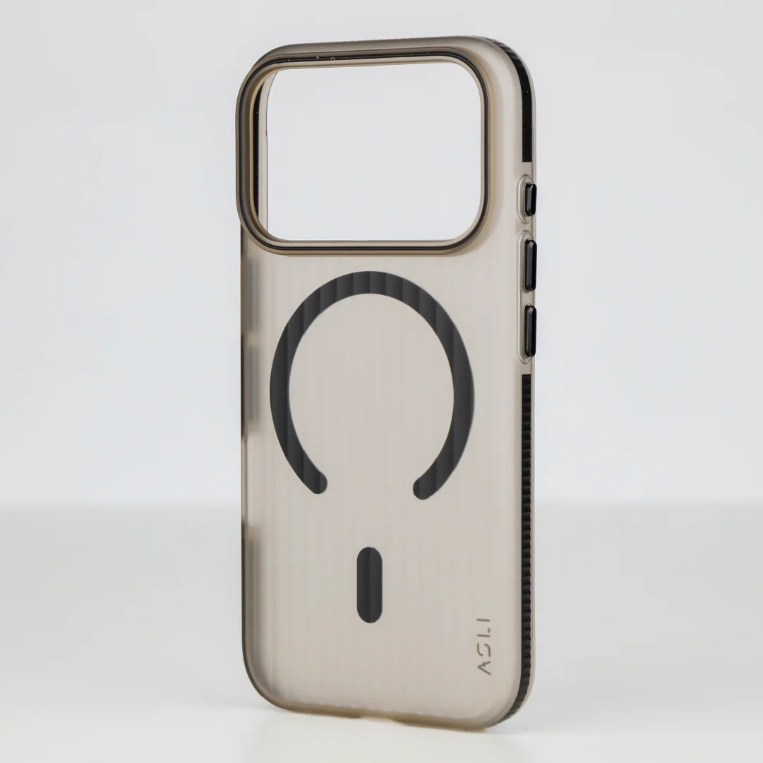 ASLI Corrugatedmag Wave Refined Magsafe Case With Enhanced Camera Protection Case For iPhone 17 Pro