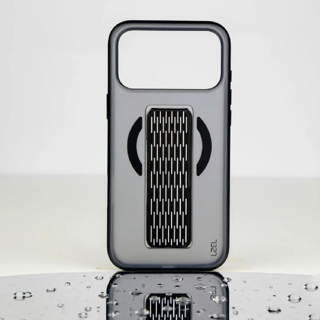 LZEL Mattemag Kickstand Matte Strap Magsafe Case With Enhanced Edge Protection Case For iPhone 17 Pro