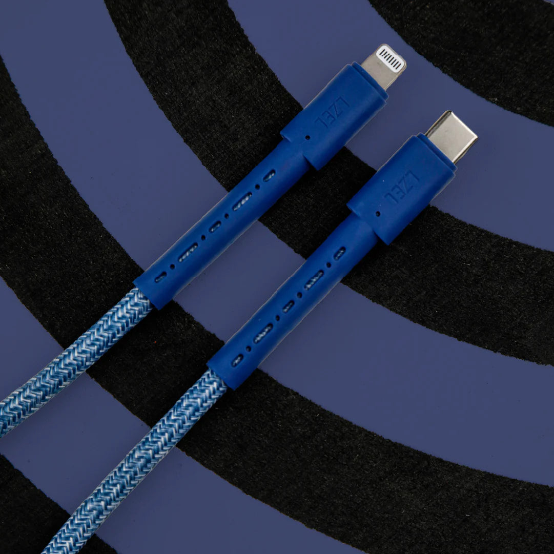 LZEL Celeris Charge CXL Braided USB-C to Lightning Cable, 480Mbps, 60W Max, 2m