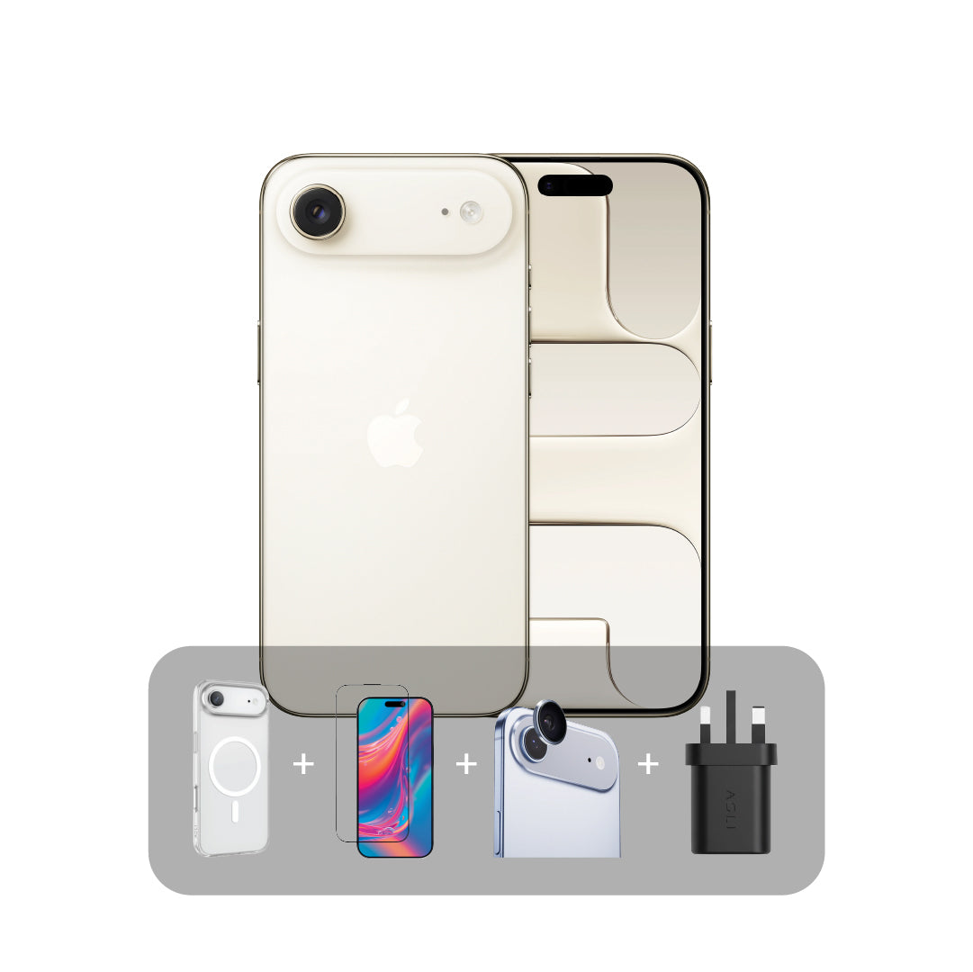 Apple iPhone Air - 256GB - 6.5 inch - Dual eSim (Middle East Version) + Bundle Offer | Light Gold