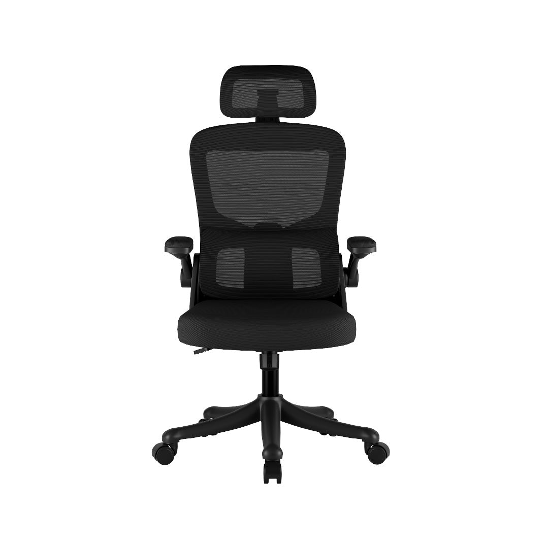 Bull Ergonomic Mesh Gaming & Office Chair 320 mm Nylon Base | Black