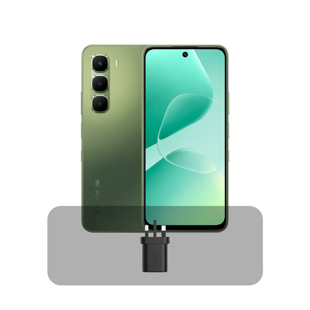Infinix Hot 60 5G - 6GB RAM - 128GB Storage + Bundle Offer | Tundra Green