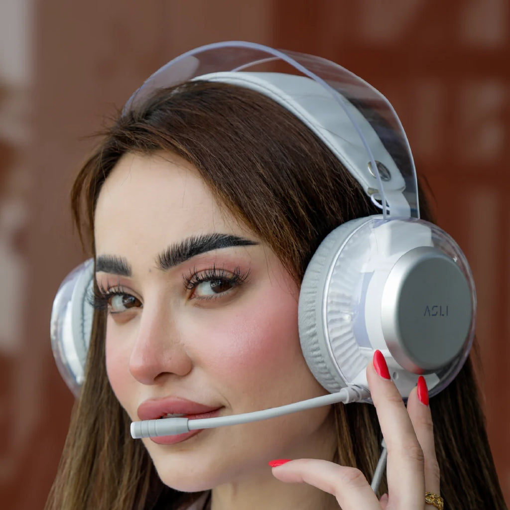 Asli Global EvoPlay G1 Ultimate Sound Over-Ear Wired Headphone | Gray