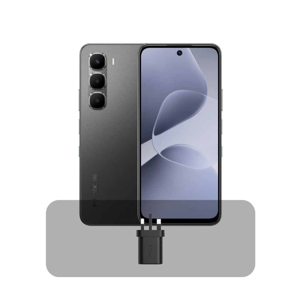 Infinix Hot 60 5G - 6GB RAM - 128GB Storage + Bundle Offer | Sleek Black