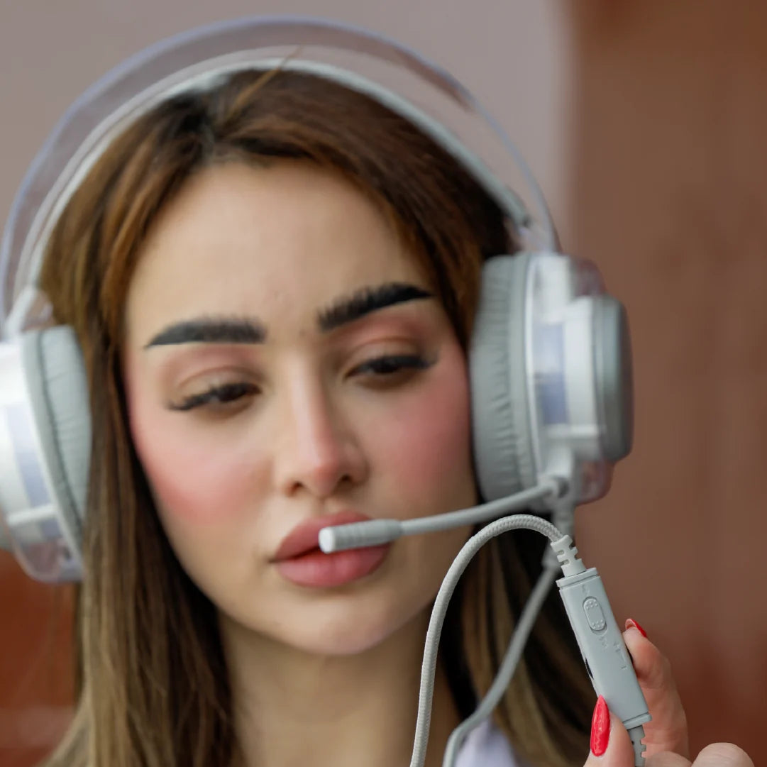 Asli Global EvoPlay G1 Ultimate Sound Over-Ear Wired Headphone | Gray
