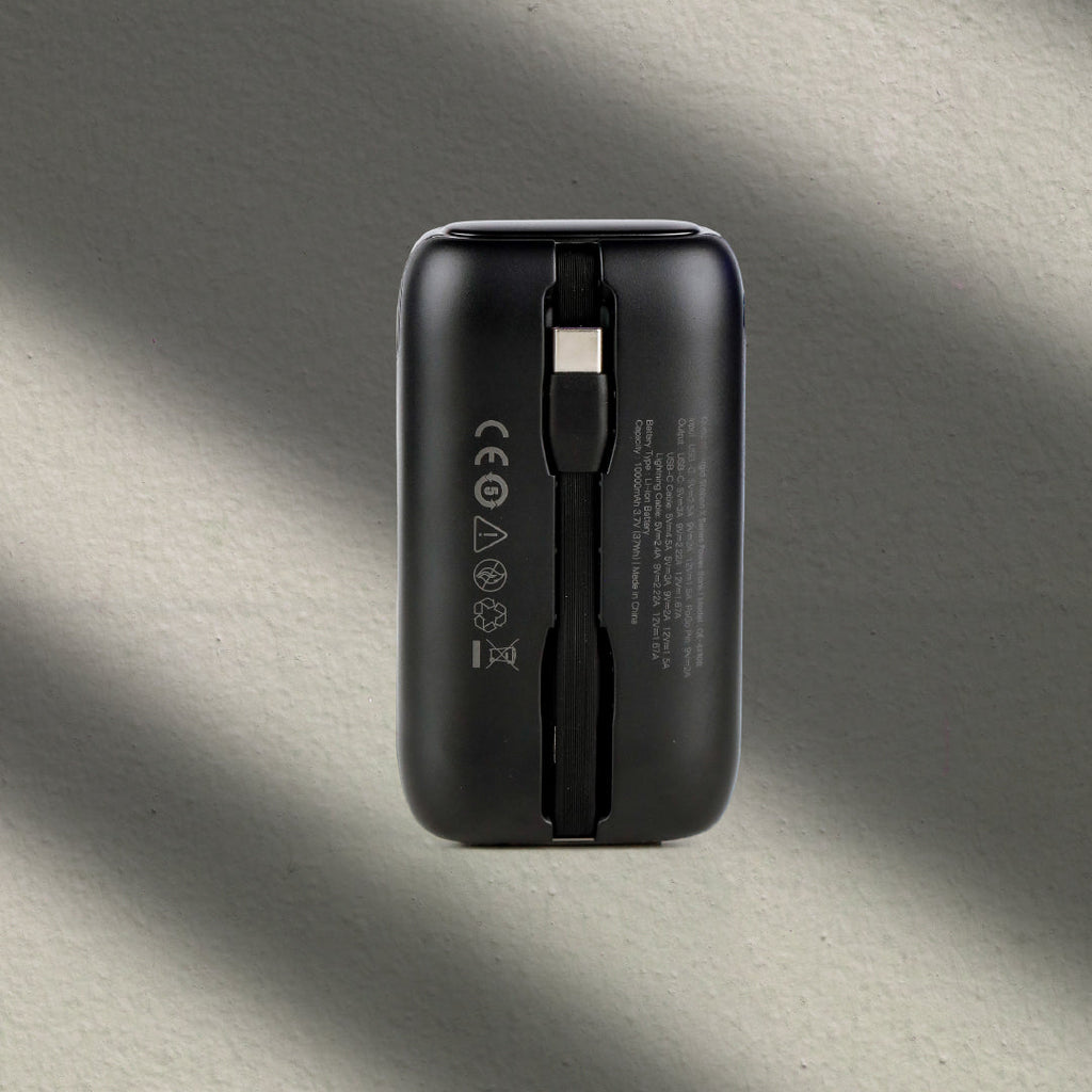 LZEL Quadra Energia X Station 10000mAh Charging Station Built In Cable Lightning And Type-C
