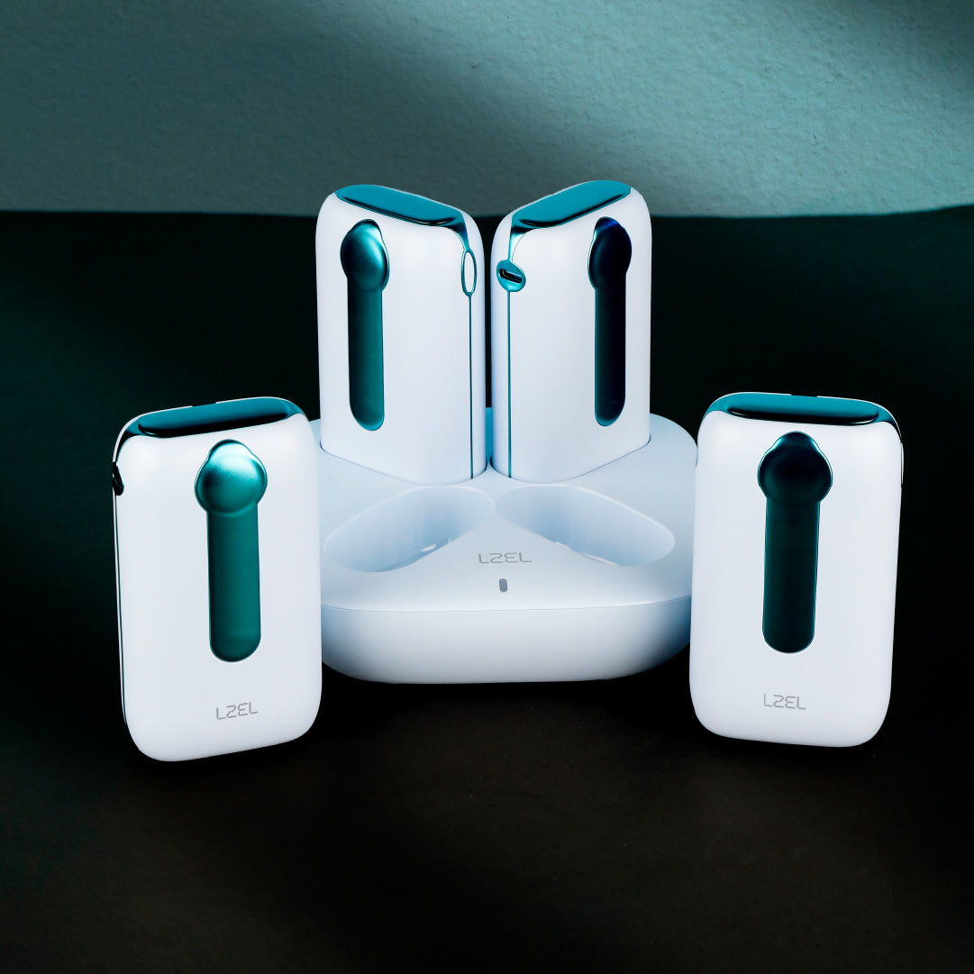LZEL Quadra Energia X Station 10000mAh Charging Station Built In Cable Lightning And Type-C