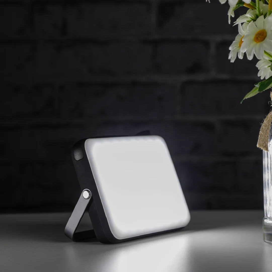 LZEL Luminova Surg10 LED Light & Powerbank 100â??800 Lumens, USB-C â?? Black