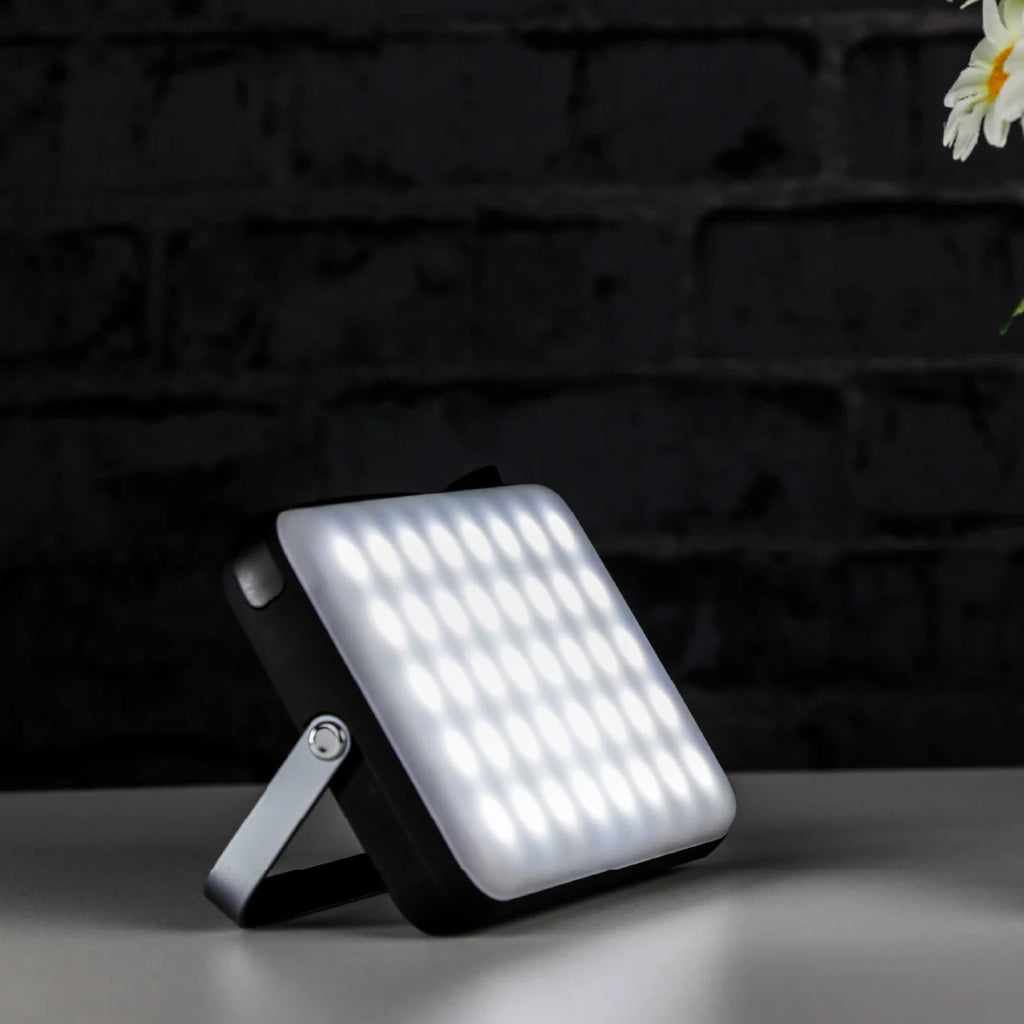 LZEL Luminova Surg10 LED Light & Powerbank 100â??800 Lumens, USB-C â?? Black