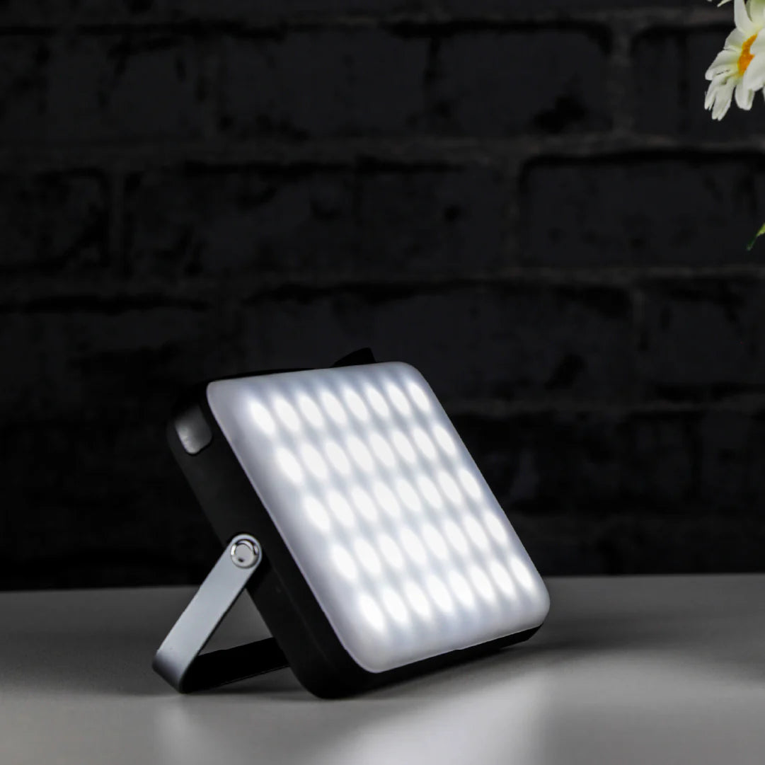 LZEL Luminova Surg10 LED Light & Powerbank 100â??800 Lumens, USB-C â?? Black