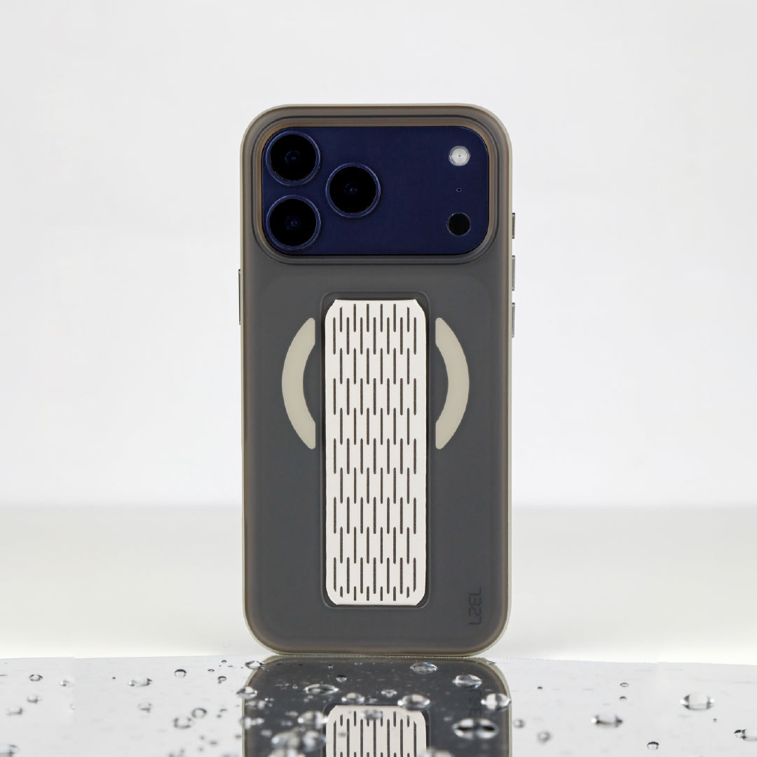 LZEL Mattemag Kickstand Matte Strap Magsafe Case With Enhanced Edge Protection Case For iPhone 17 Pro