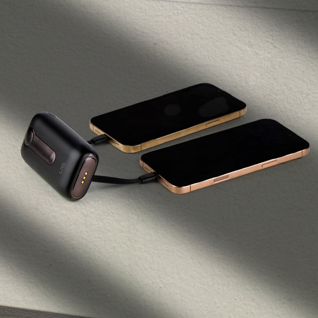 LZEL Quadra Energia X Station 10000mAh Charging Station Built In Cable Lightning And Type-C