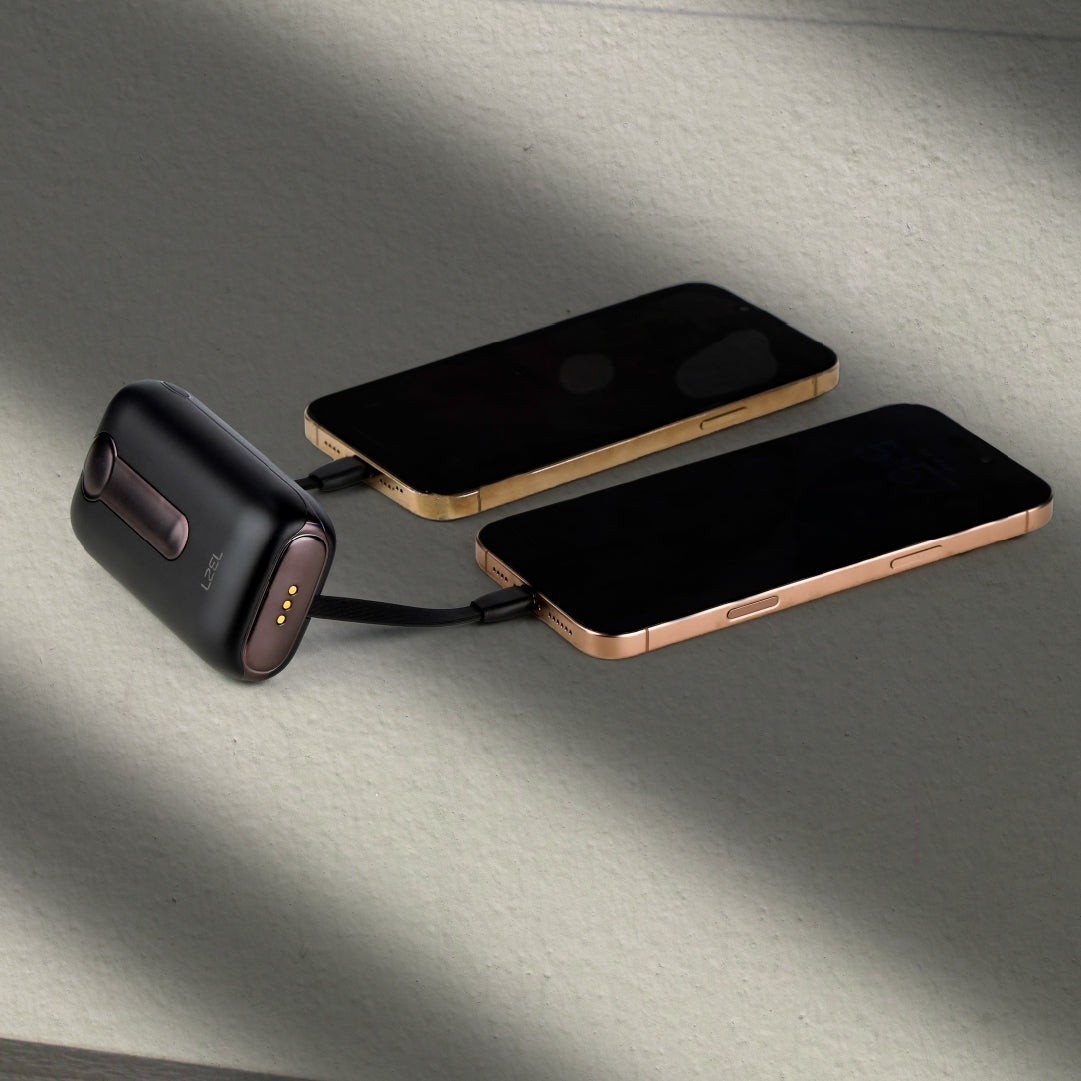 LZEL Quadra Energia X Station 10000mAh Charging Station Built In Cable Lightning And Type-C