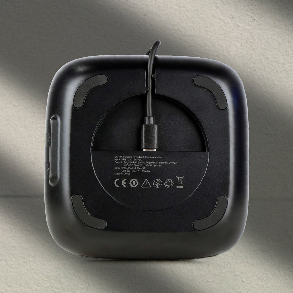 LZEL Quadra Energia X Station 10000mAh Charging Station Built In Cable Lightning And Type-C