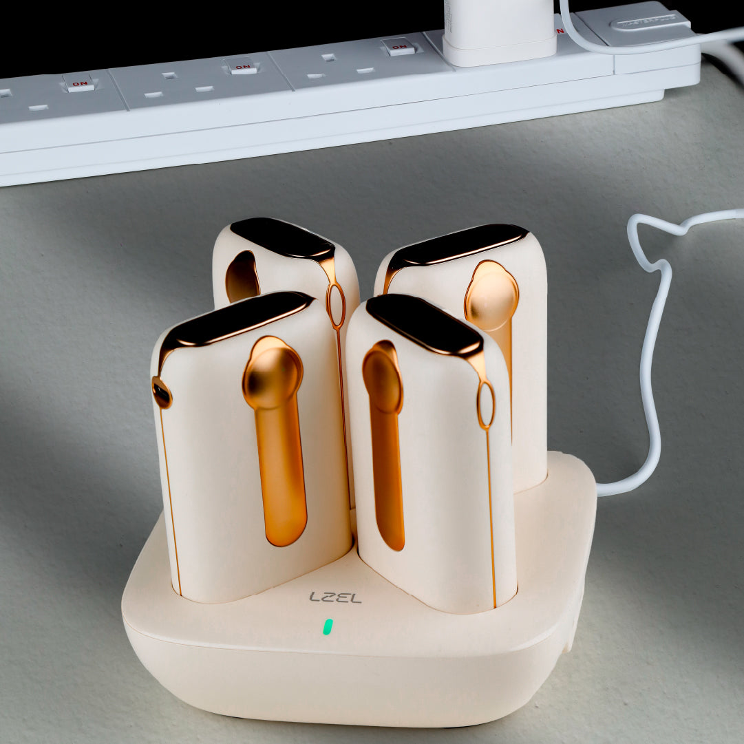 LZEL Quadra Energia X Station 10000mAh Charging Station Built In Cable Lightning And Type-C