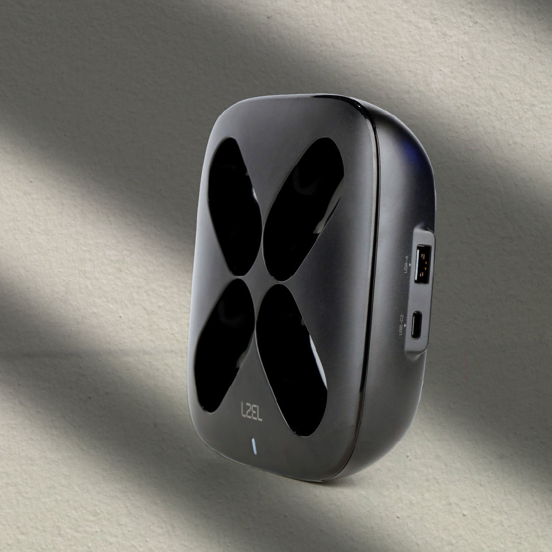 LZEL Quadra Energia X Station 10000mAh Charging Station Built In Cable Lightning And Type-C