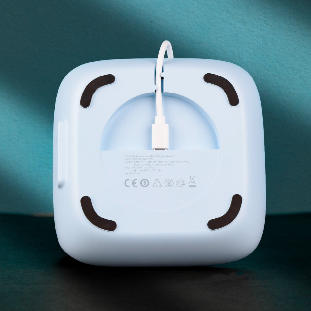 LZEL Quadra Energia X Station 10000mAh Charging Station Built In Cable Lightning And Type-C