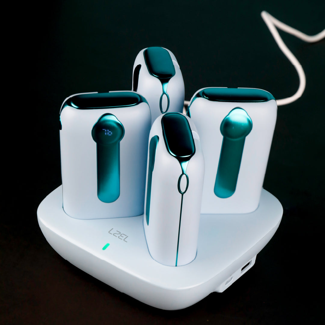 LZEL Quadra Energia X Station 10000mAh Charging Station Built In Cable Lightning And Type-C