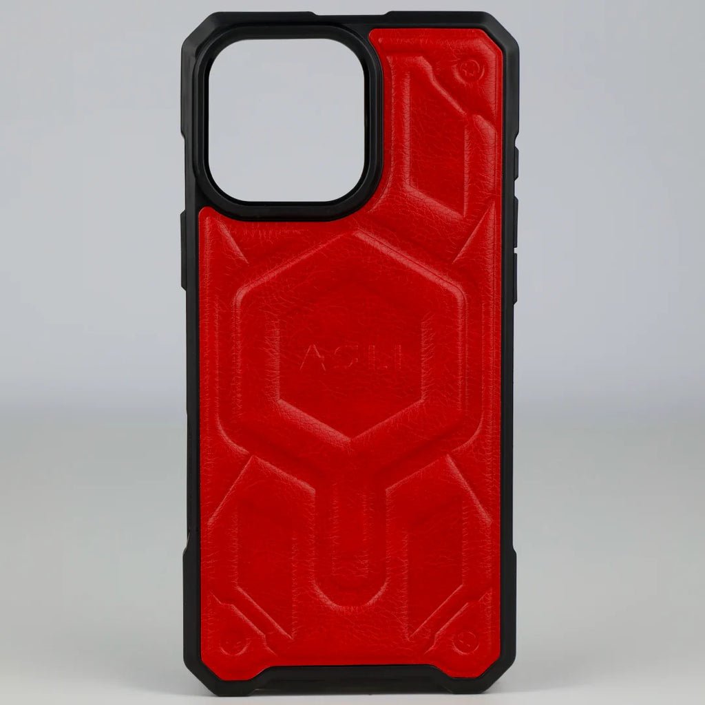 ASLI Leather Hybrid Premium Leather Case With Drop Protection And Heat Dissipation Case For 16 Pro Max