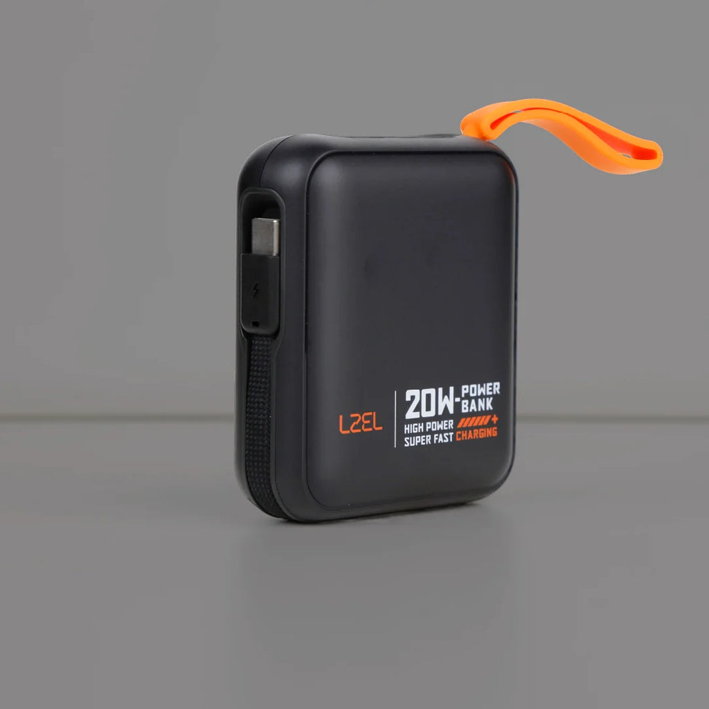 LZEL ZenoFlex Charge Mini 10000mAh PD Power Bank â€“ 20W Output / 18W Input