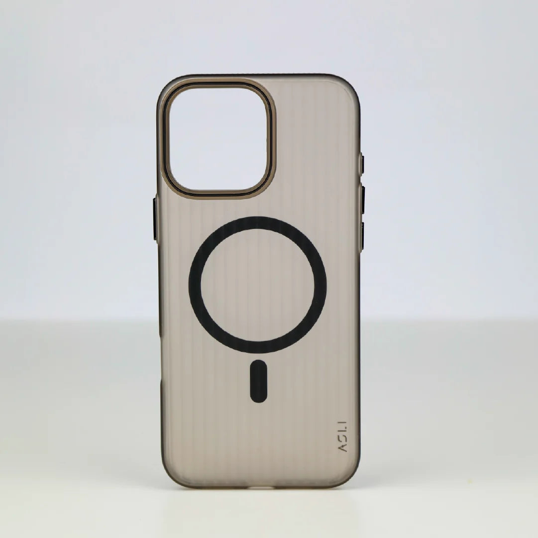ASLI Corrugatedmag Wave Refined Magsafe Case With Enhanced Camera Protection Case  For iPhone 16 Pro Max