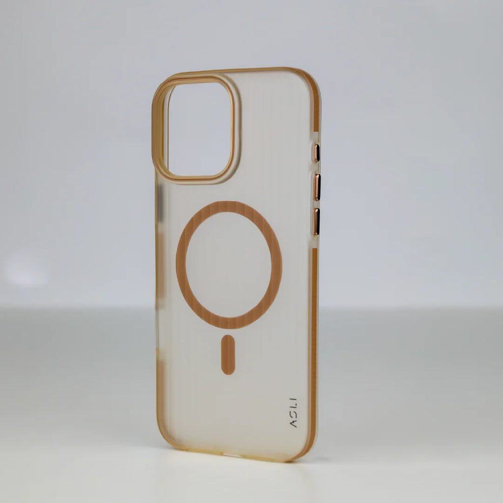 ASLI Corrugatedmag Wave Refined Magsafe Case With Enhanced Camera Protection Case  For iPhone 16 Pro Max