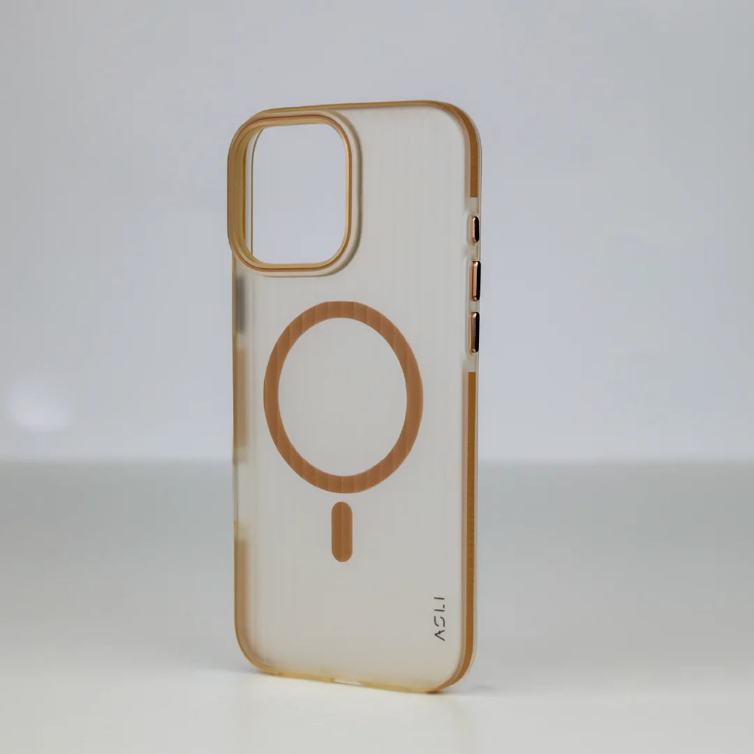 ASLI Corrugatedmag Wave Refined Magsafe Case With Enhanced Camera Protection Case  For iPhone 16 Pro Max