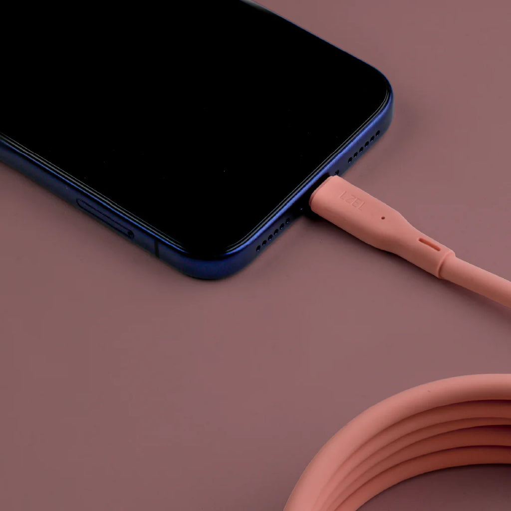 LZEL Celeris Silox CXL Soft Silicone USB-C to USB-C Cable, 480Mbps, 240W Max, 2m