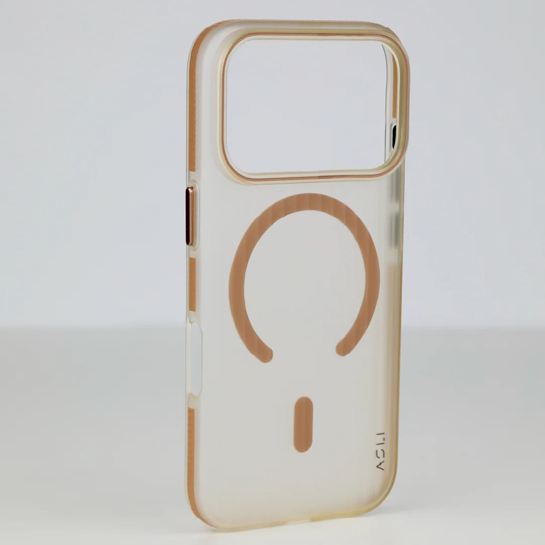 ASLI Corrugatedmag Wave Refined Magsafe Case With Enhanced Camera Protection Case For iPhone 17 Pro
