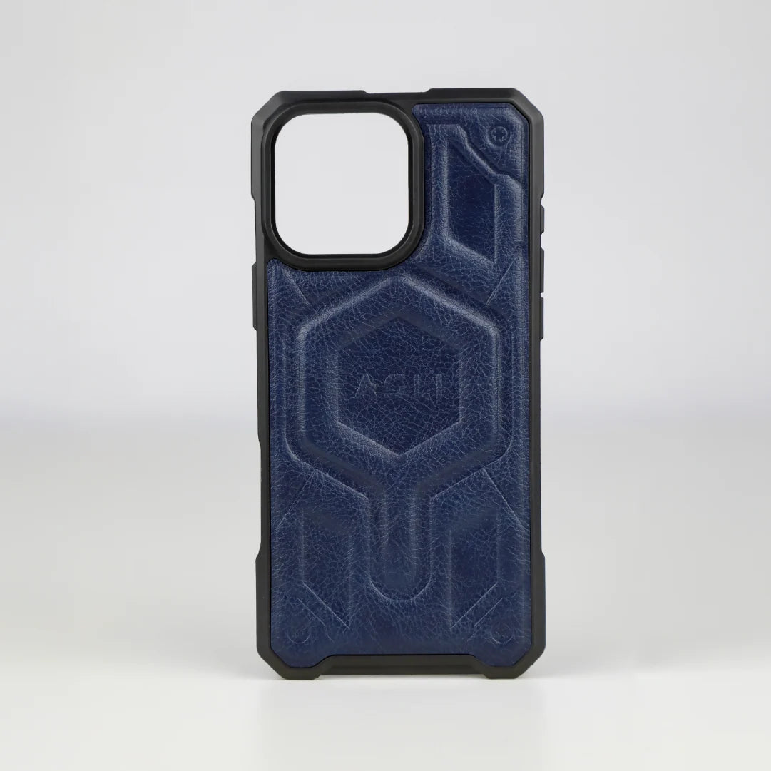 ASLI Leather Hybrid Premium Leather Case With Drop Protection And Heat Dissipation Case For 16 Pro