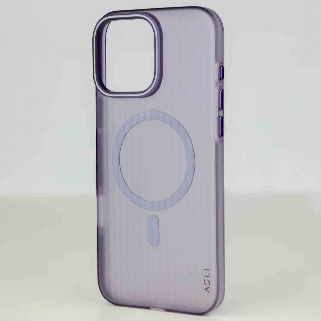 ASLI Corrugatedmag Wave Refined Magsafe Case With Enhanced Camera Protection Case  For iPhone 16 Pro Max
