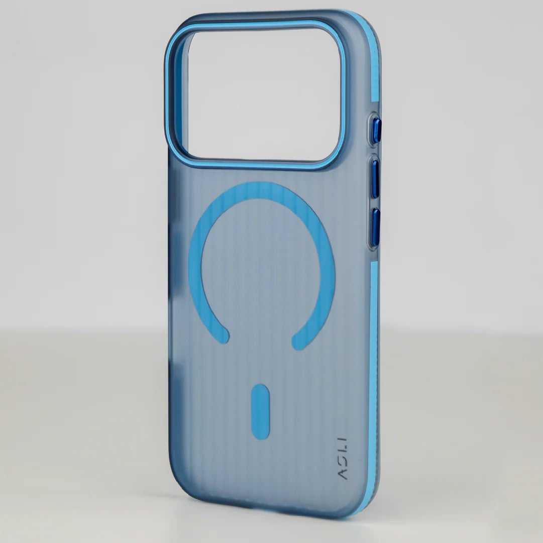 ASLI Corrugatedmag Wave Refined Magsafe Case With Enhanced Camera Protection Case For iPhone 17 Pro