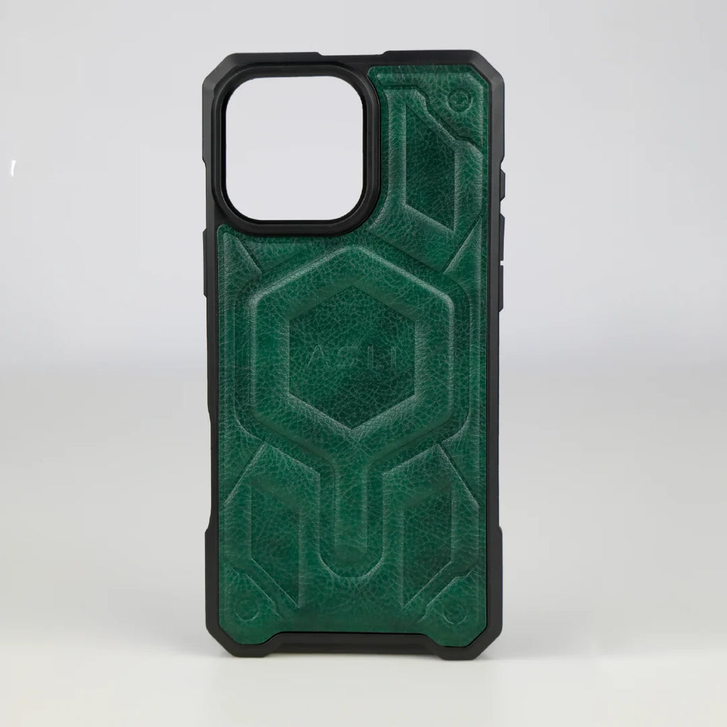 ASLI Leather Hybrid Premium Leather Case With Drop Protection And Heat Dissipation Case For 16 Pro Max