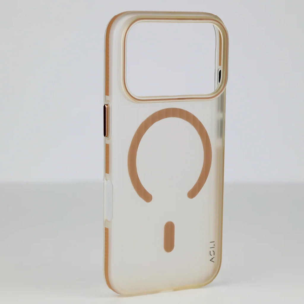 ASLI Corrugatedmag Wave Refined Magsafe Case With Enhanced Camera Protection Case For iPhone 17 Pro Max