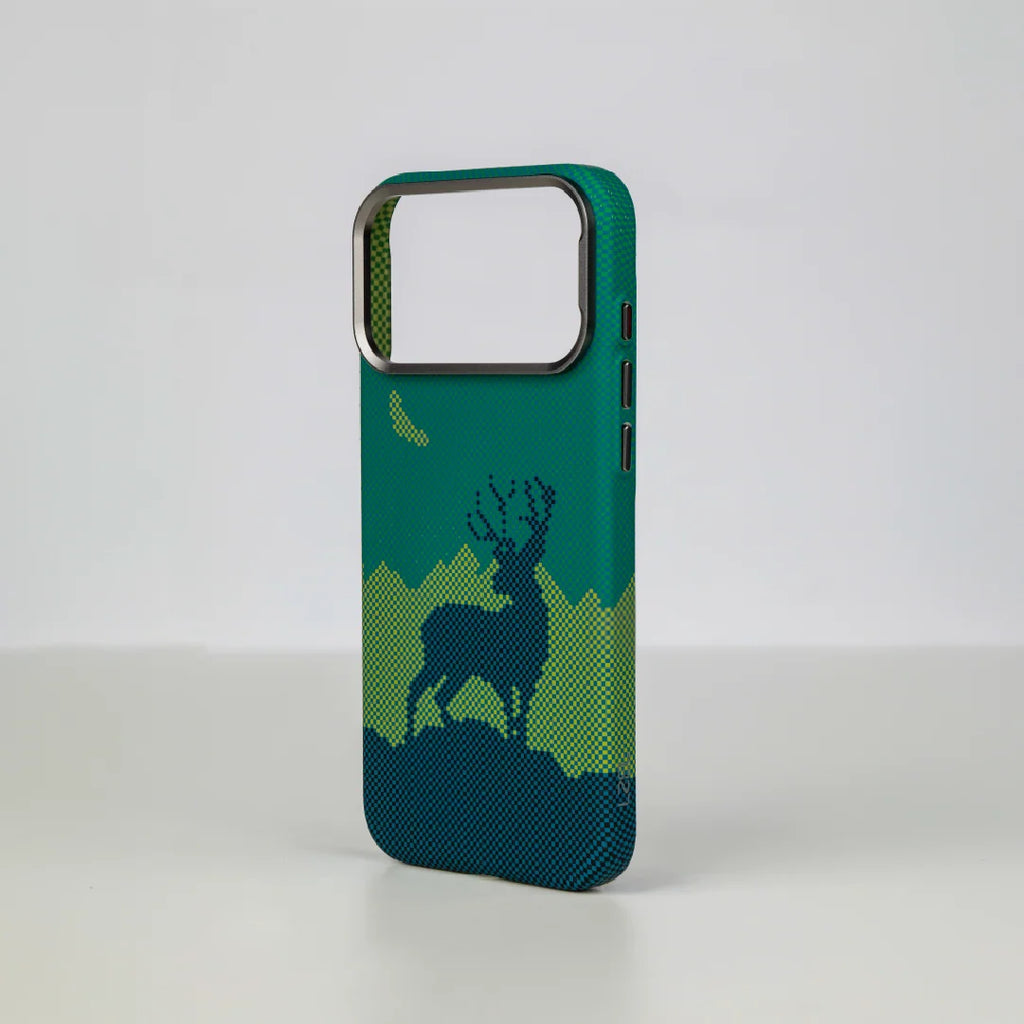 LZEL MagCarbon Deer Cover for iPhone 17 Pro