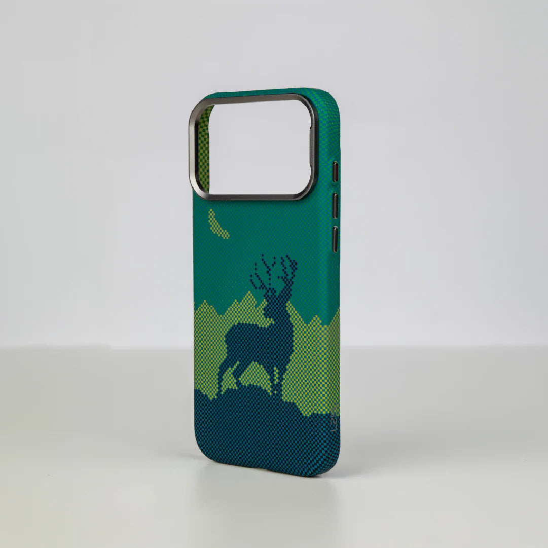 LZEL MagCarbon Deer Cover for iPhone 17 Pro Max
