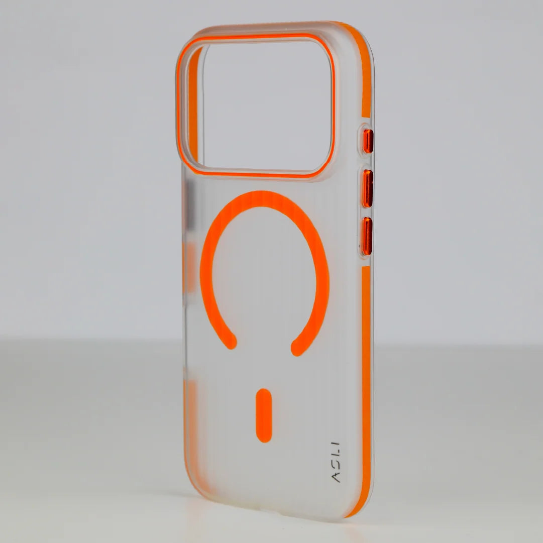 ASLI Corrugatedmag Wave Refined Magsafe Case With Enhanced Camera Protection Case For iPhone 17 Pro