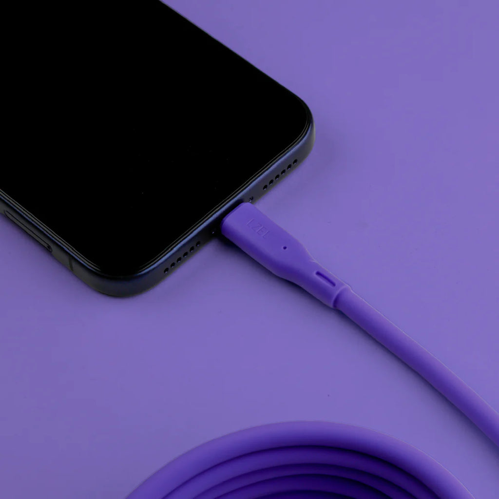 LZEL Celeris Silox CXL Soft Silicone USB-C to USB-C Cable, 480Mbps, 240W Max, 2m