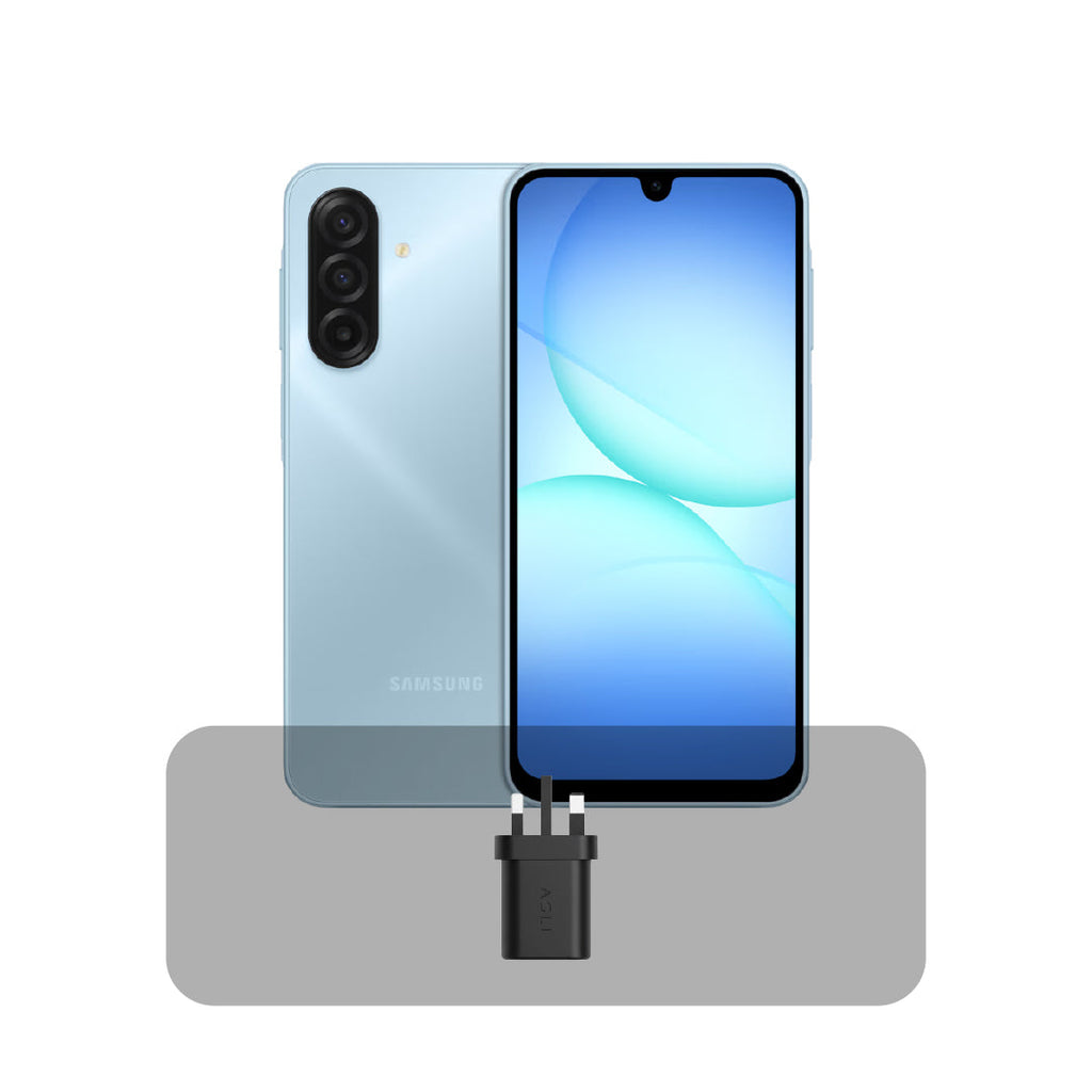 Samsung Galaxy A17 4G â€“ 6.7â€³ Display - 8GB RAM - 256GB Storage + Bundle Offer | Light Blue