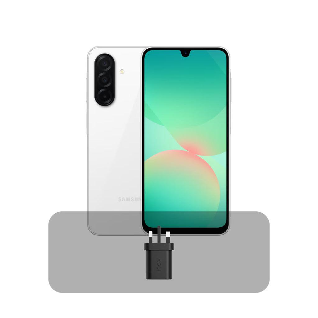 Samsung Galaxy A26 5G - 256GB - 8GB RAM + Bundle Offer | White