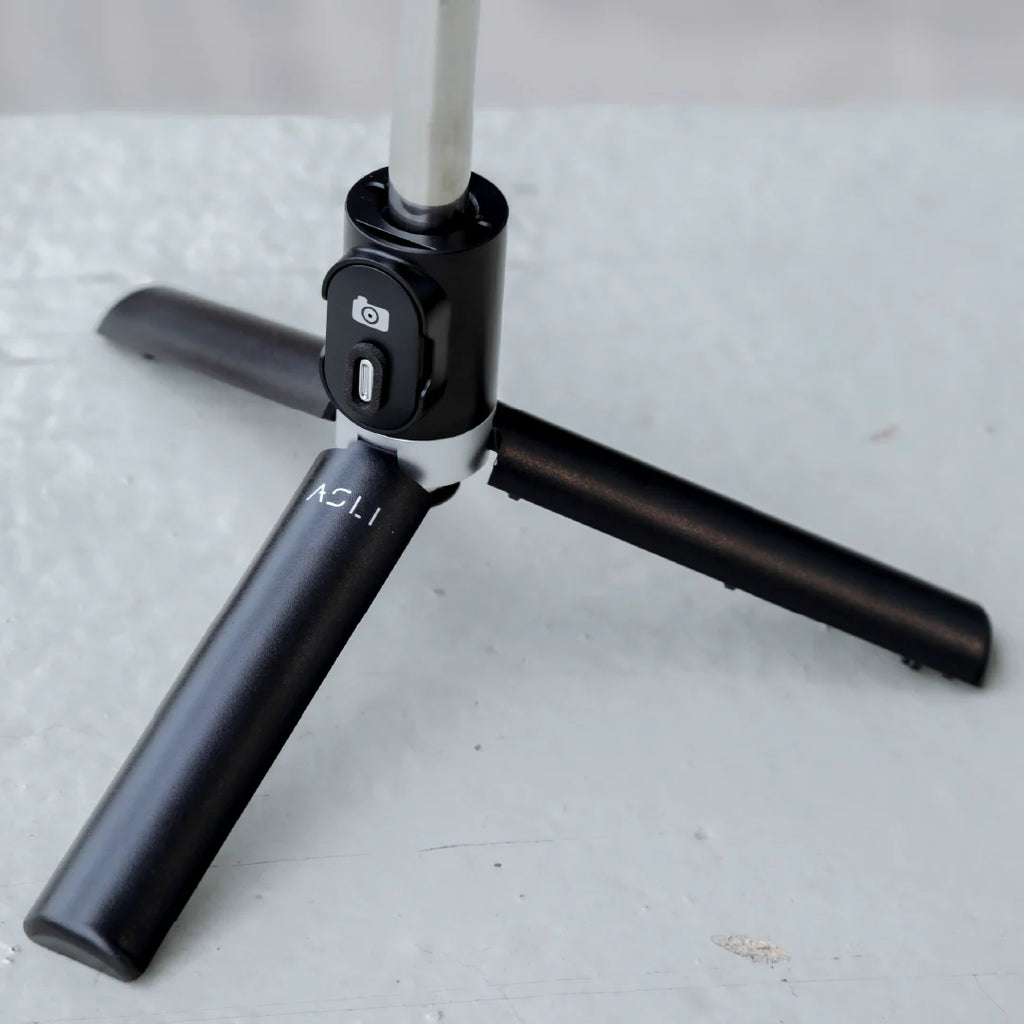 Asli Global Selfynix One Selfie Stick Extendable up to 108cm with Wireless Remote & Tripod Stand