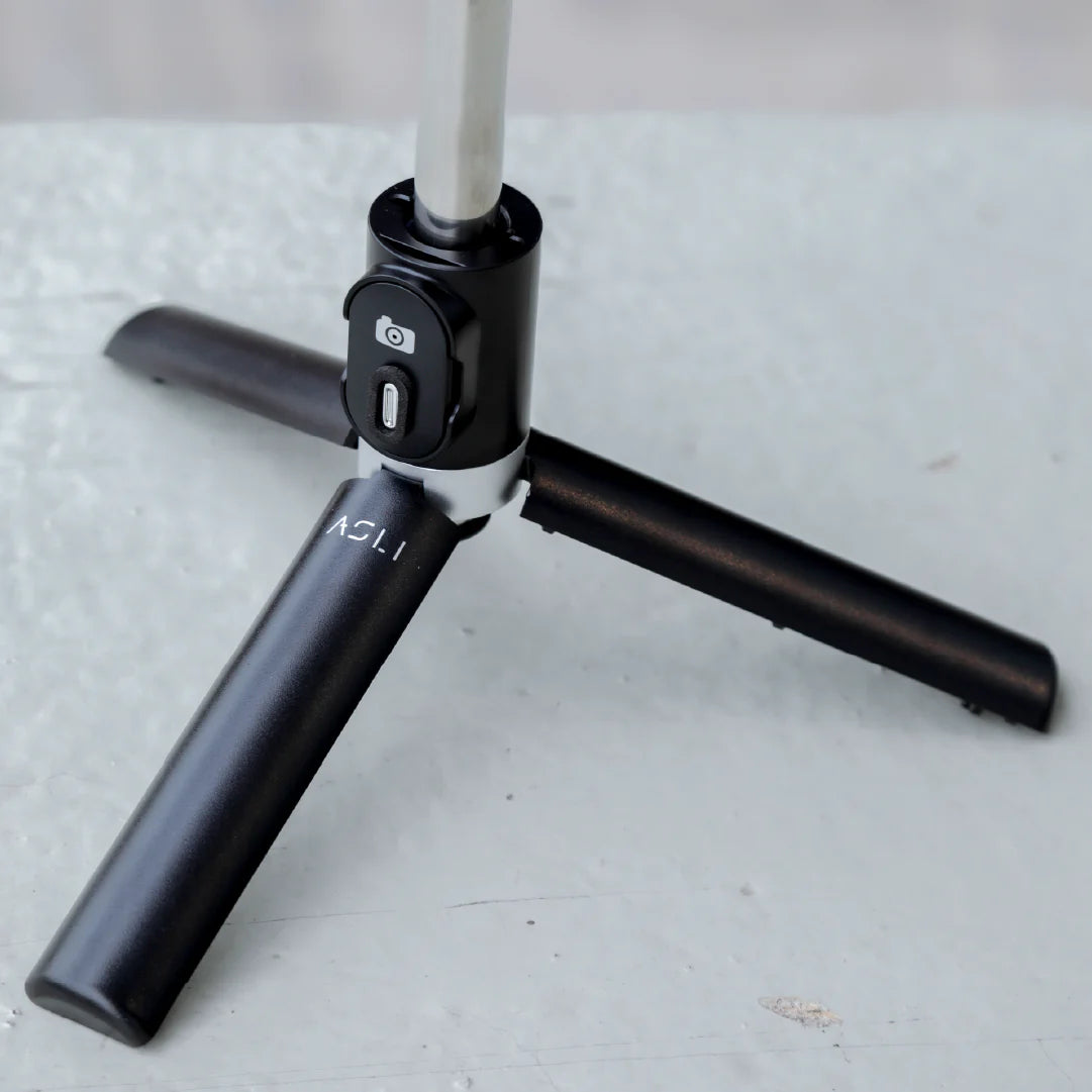 Asli Global Selfynix One Selfie Stick Extendable up to 108cm with Wireless Remote & Tripod Stand