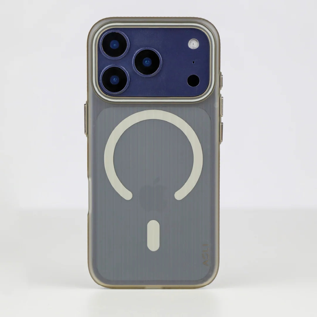 ASLI Corrugatedmag Wave Refined Magsafe Case With Enhanced Camera Protection Case For iPhone 17 Pro Max