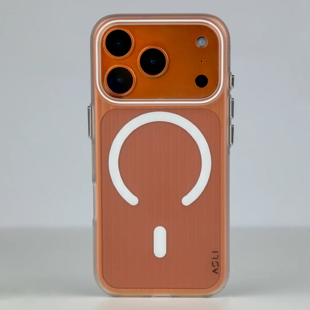 ASLI Corrugatedmag Wave Refined Magsafe Case With Enhanced Camera Protection Case For iPhone 17 Pro Max